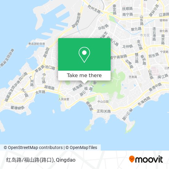 红岛路/福山路(路口) map