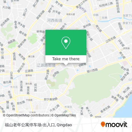 福山老年公寓停车场-出入口 map