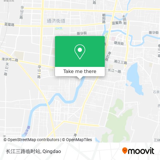 长江三路临时站 map