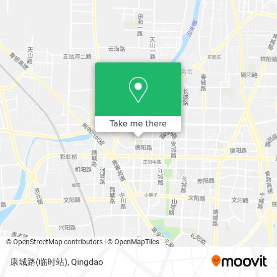 康城路(临时站) map