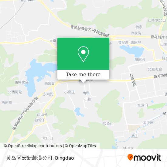 黄岛区宏新装潢公司 map