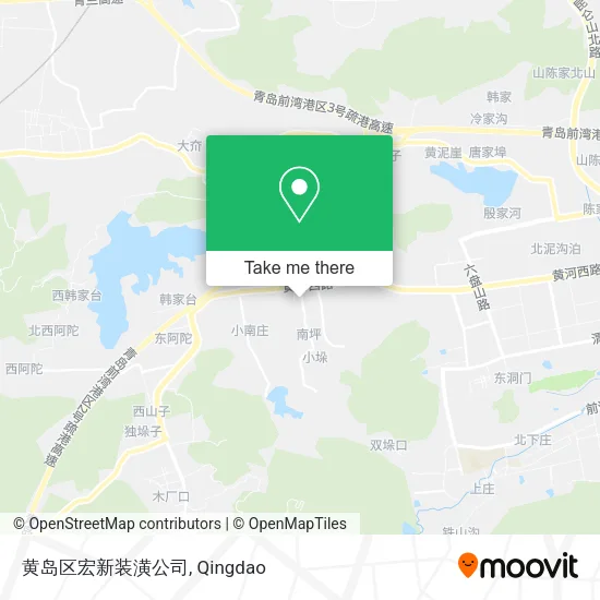 黄岛区宏新装潢公司 map