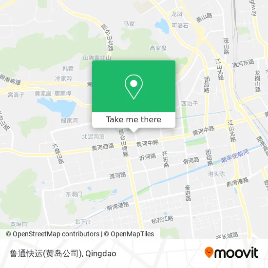 鲁通快运(黄岛公司) map