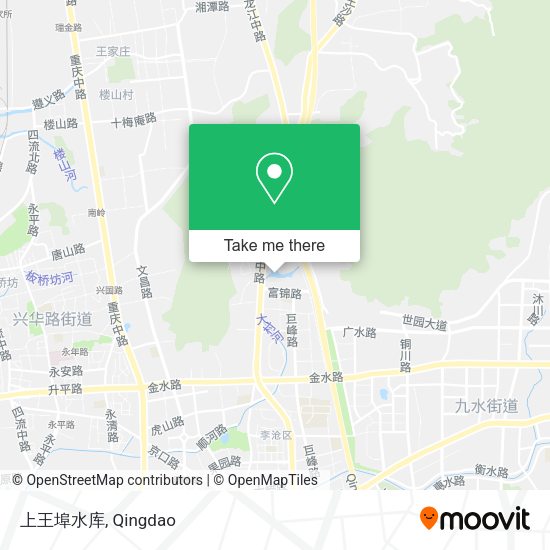 上王埠水库 map