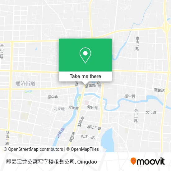 即墨宝龙公寓写字楼租售公司 map