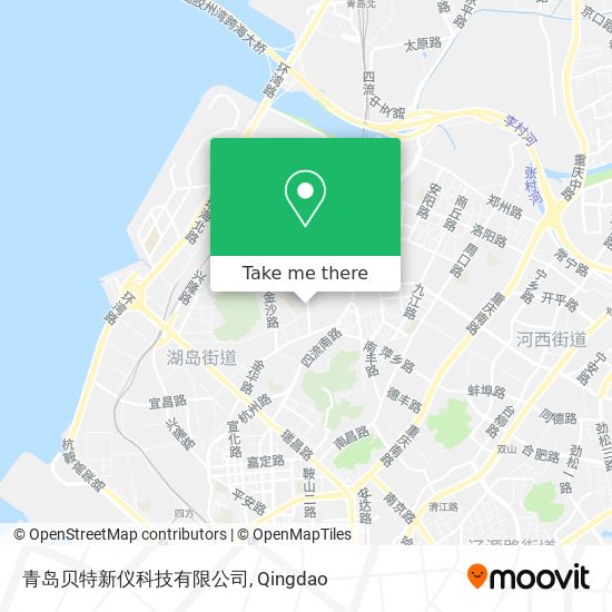 青岛贝特新仪科技有限公司 map