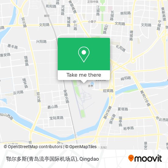 鄂尔多斯(青岛流亭国际机场店) map
