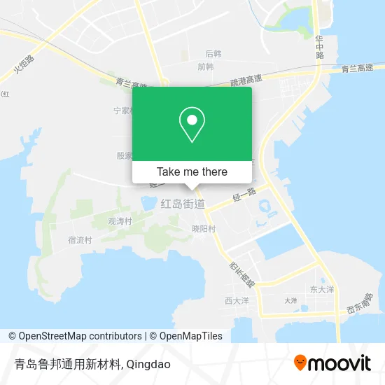 青岛鲁邦通用新材料 map