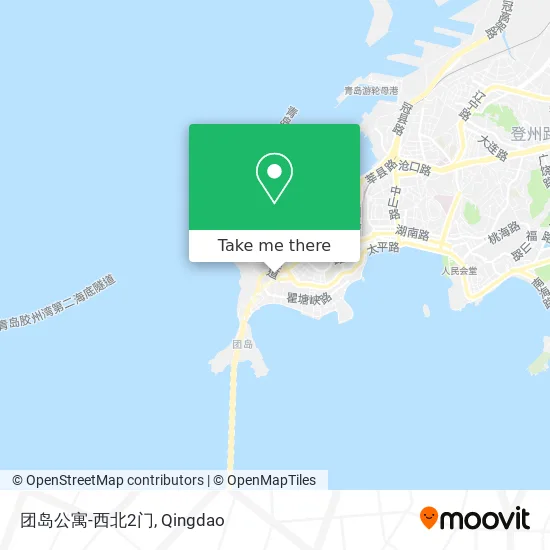 团岛公寓-西北2门 map