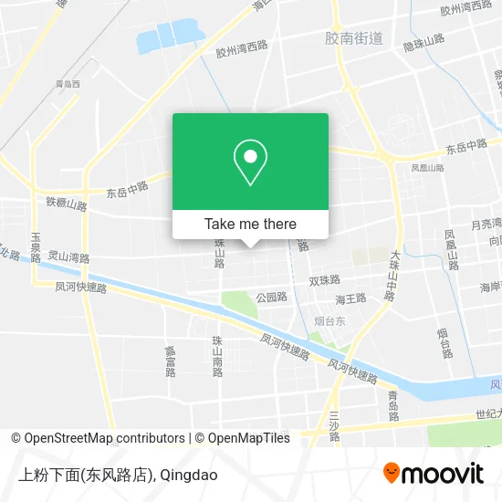 上粉下面(东风路店) map