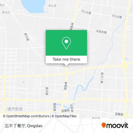 忘不了餐厅 map