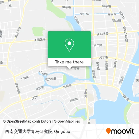 西南交通大学青岛研究院 map