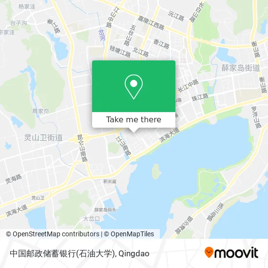 中国邮政储蓄银行(石油大学) map