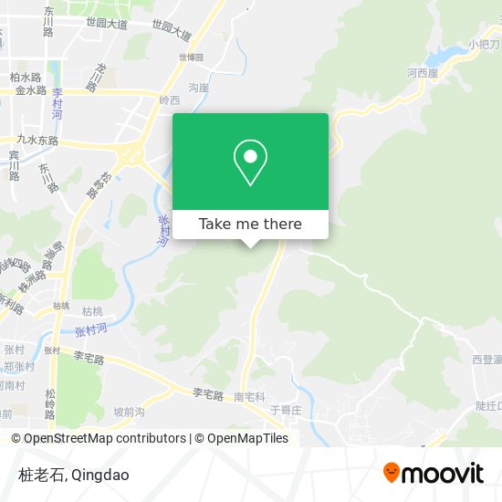 桩老石 map