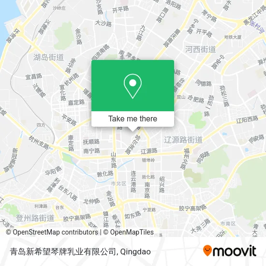 青岛新希望琴牌乳业有限公司 map