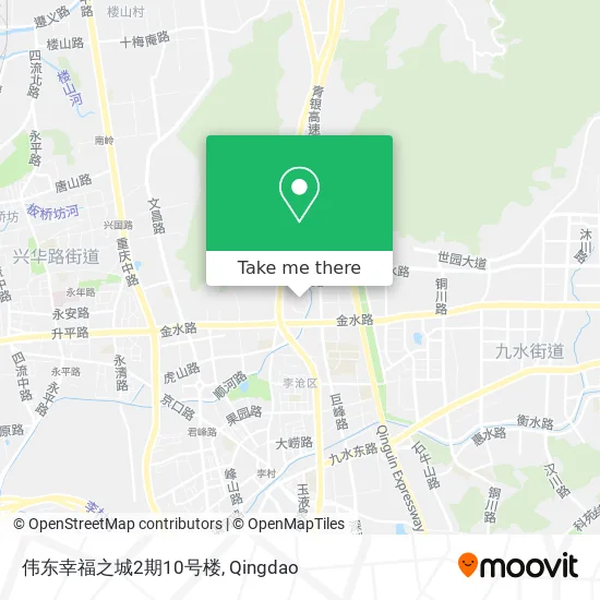 伟东幸福之城2期10号楼 map