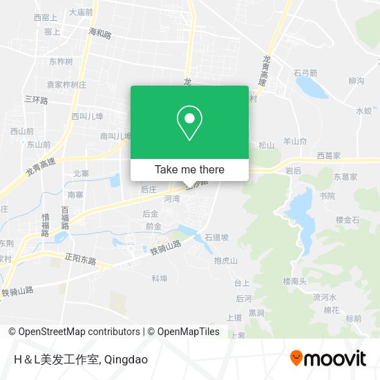 H＆L美发工作室 map