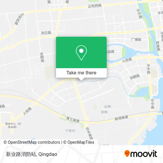 新业路消防站 map