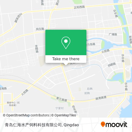青岛仁海水产饲料科技有限公司 map