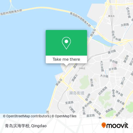 青岛滨海学校 map