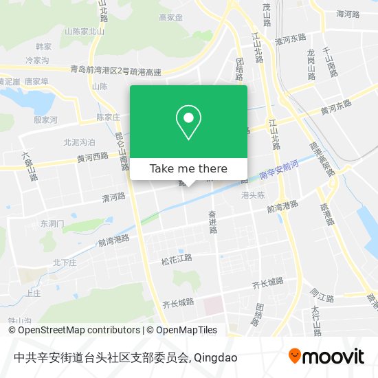 中共辛安街道台头社区支部委员会 map