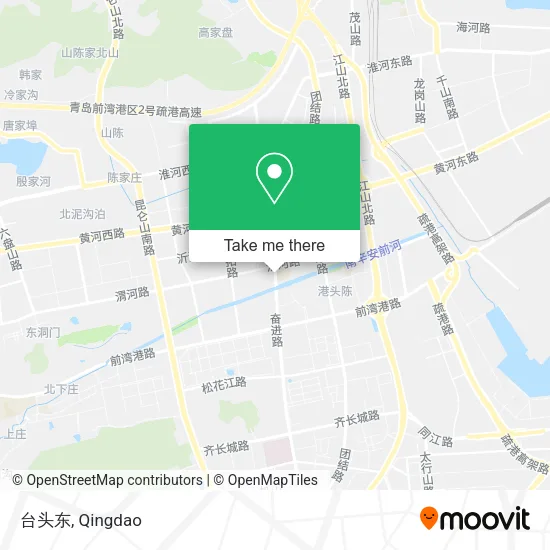 台头东 map