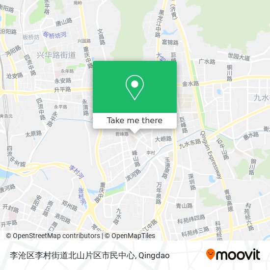 李沧区李村街道北山片区市民中心 map