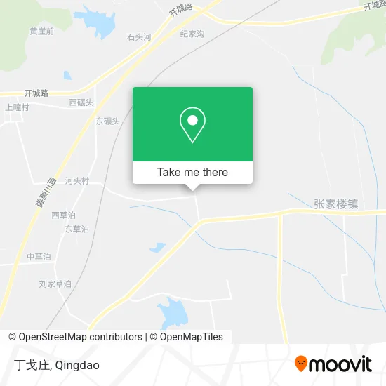 丁戈庄 map