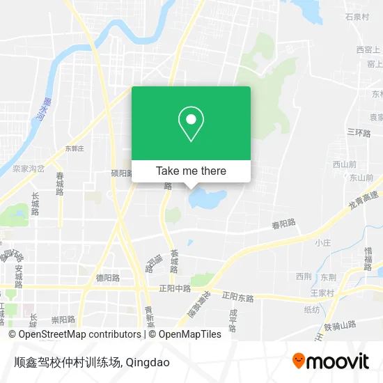 顺鑫驾校仲村训练场 map
