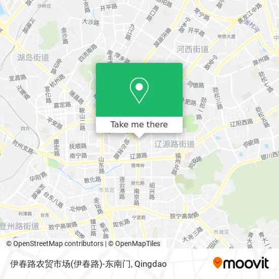 伊春路农贸市场(伊春路)-东南门 map