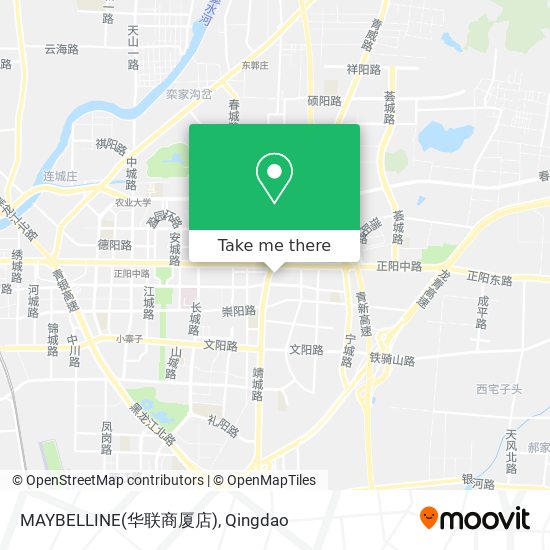 MAYBELLINE(华联商厦店) map