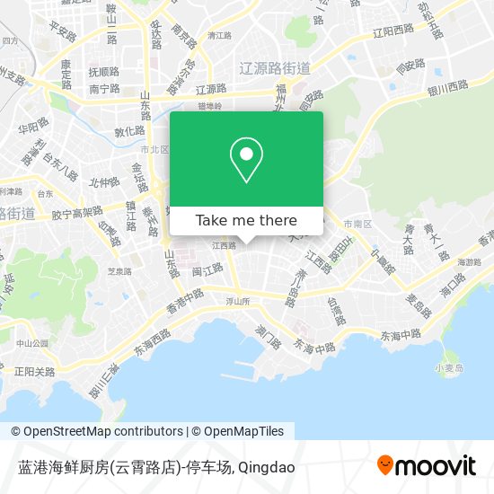 蓝港海鲜厨房(云霄路店)-停车场 map