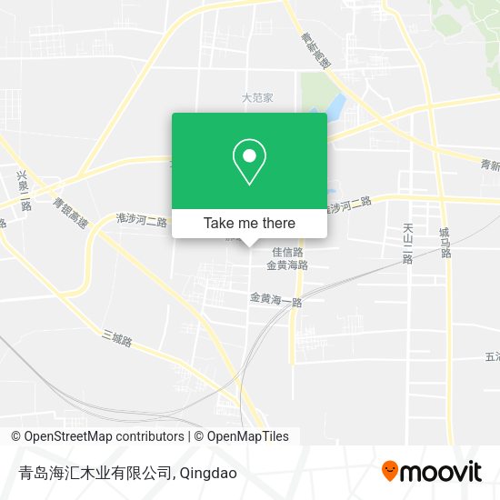 青岛海汇木业有限公司 map
