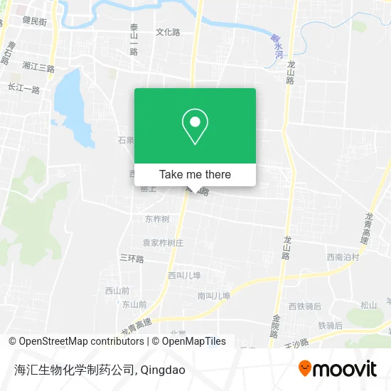 海汇生物化学制药公司 map