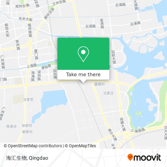 海汇生物 map