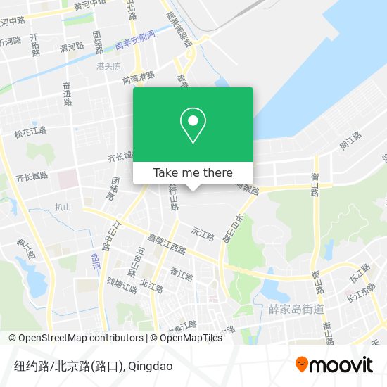 纽约路/北京路(路口) map