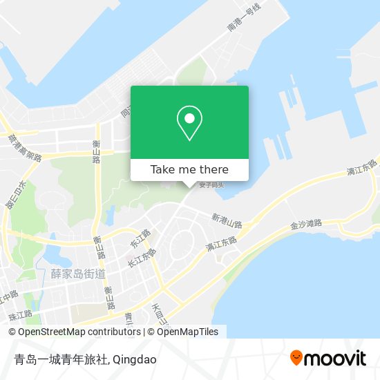 青岛一城青年旅社 map