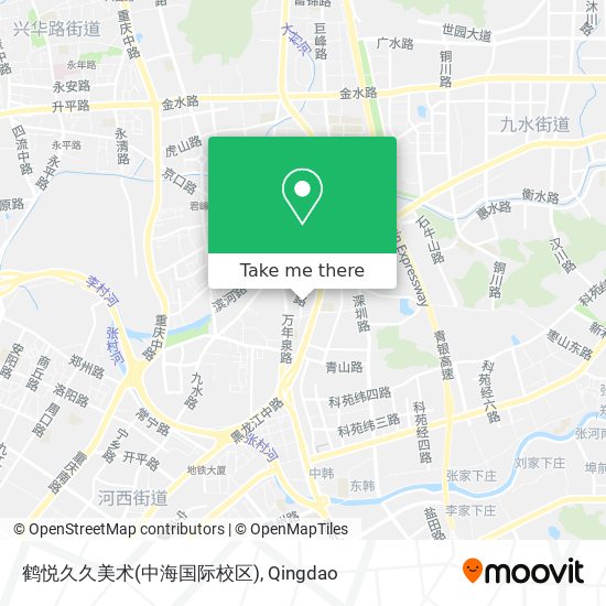 鹤悦久久美术(中海国际校区) map