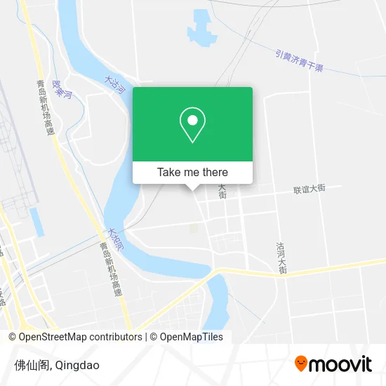 佛仙阁 map