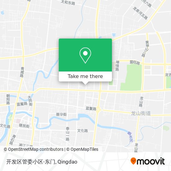 开发区管委小区-东门 map