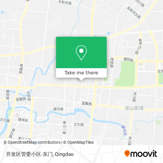 开发区管委小区-东门 map