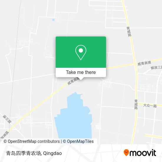 青岛四季青农场 map