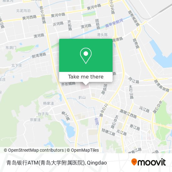 青岛银行ATM(青岛大学附属医院) map