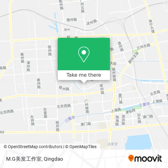 M.G美发工作室 map