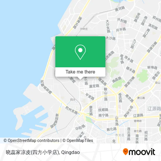 晓蕊家凉皮(四方小学店) map
