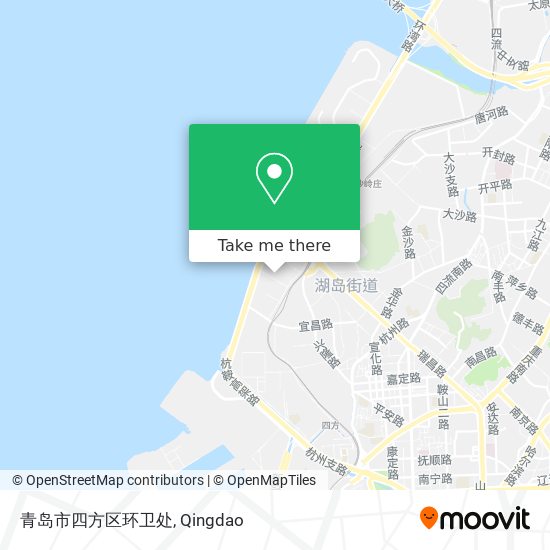 青岛市四方区环卫处 map