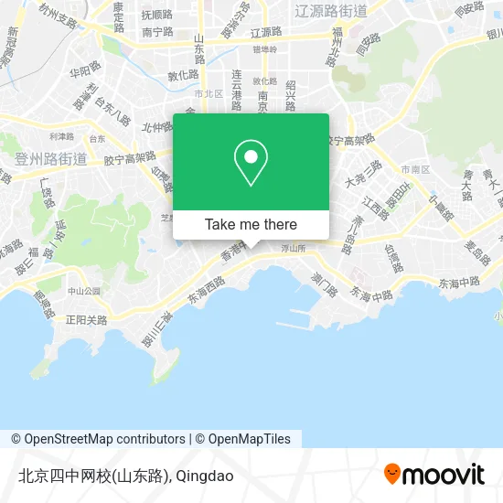 北京四中网校(山东路) map
