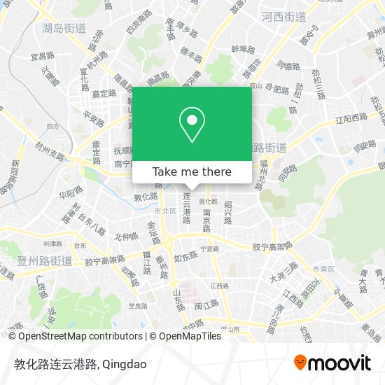 敦化路连云港路 map