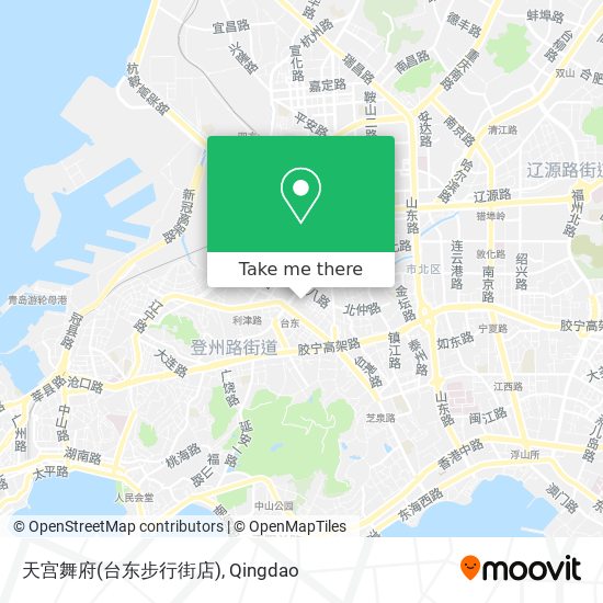 天宫舞府(台东步行街店) map