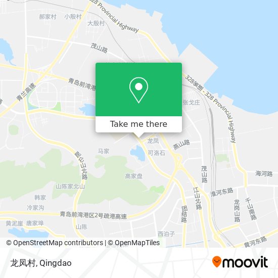 龙凤村 map